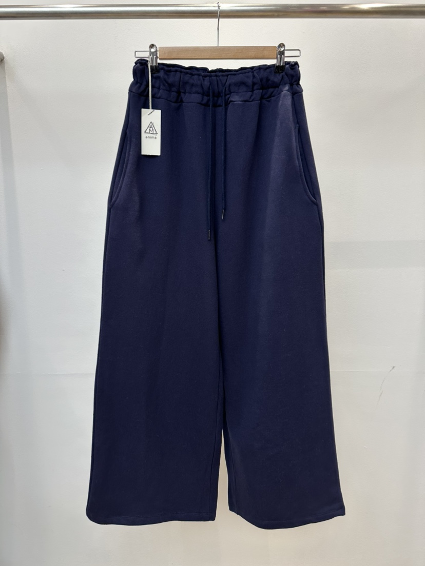 ANIMA東大門實拍女士新品人氣24秋夏真品休閑休閑褲闊腿褲拉絨RIETTE休閑褲