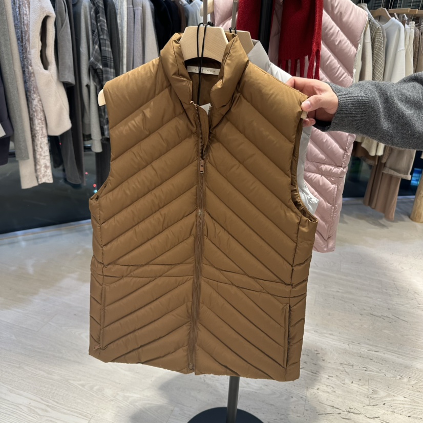 Copiner東大門直郵女士新品人氣熱賣時尚24秋夏職業馬甲鵝絨COPINER馬甲圖色1