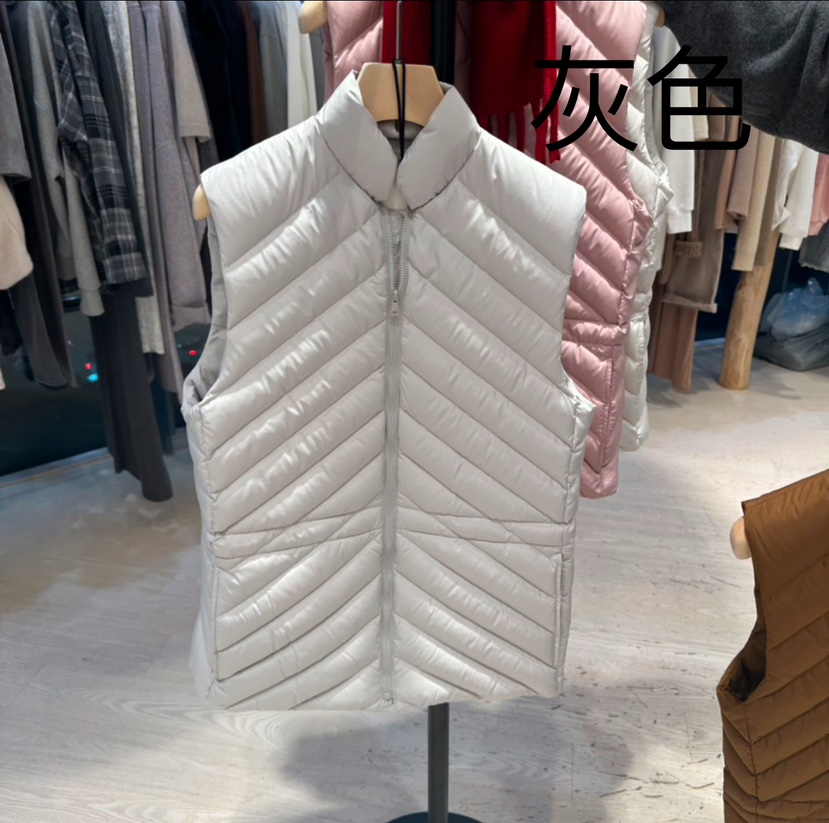 Copiner東大門直郵女士新品人氣熱賣時尚24秋夏職業馬甲鵝絨COPINER馬甲圖色2