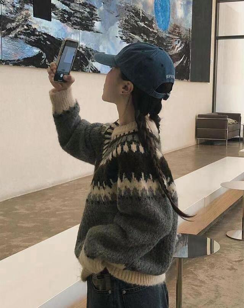 SMILE韓國直郵東大門代購女裝新款職業時尚人氣推薦熱賣毛衣SMILE毛衣