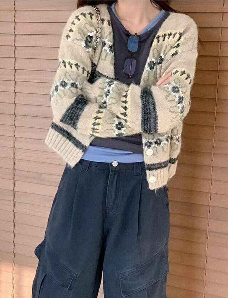 KKANNJUU韓國直郵女裝新品職業時尚推薦24秋冬人氣真品針織衫KKAMJUU針織衫