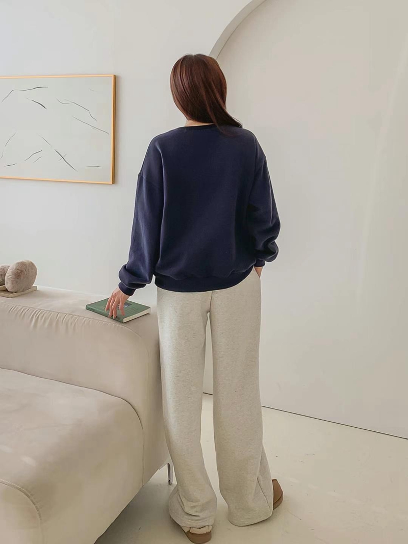 KKANNJUU直郵韓國代購女裝新品職業人氣推薦24秋冬衛衣加絨KKAMJUU衛衣