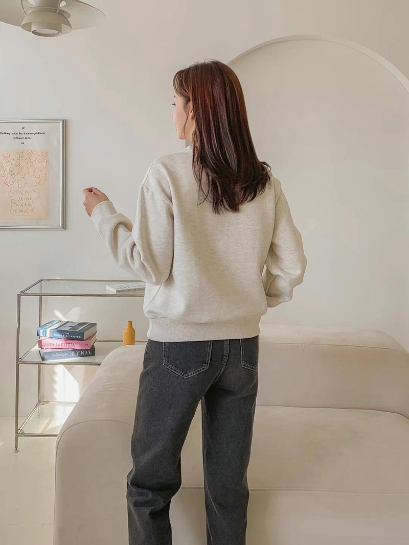KKANNJUU直郵韓國代購女裝新品職業時尚休閑真品推薦衛衣加絨KKAMJUU衛衣