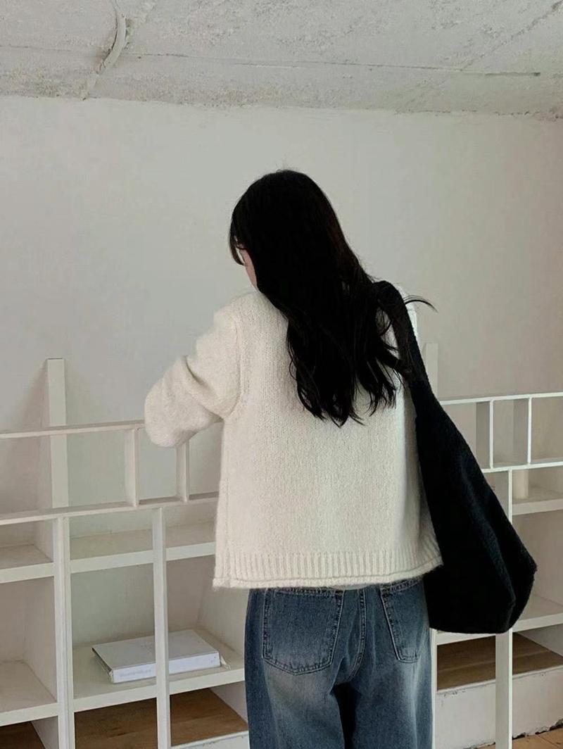 KKANNJUU直郵韓國代購女裝新款24秋冬人氣時尚職業休閑針織衫KKAMJUU針織衫