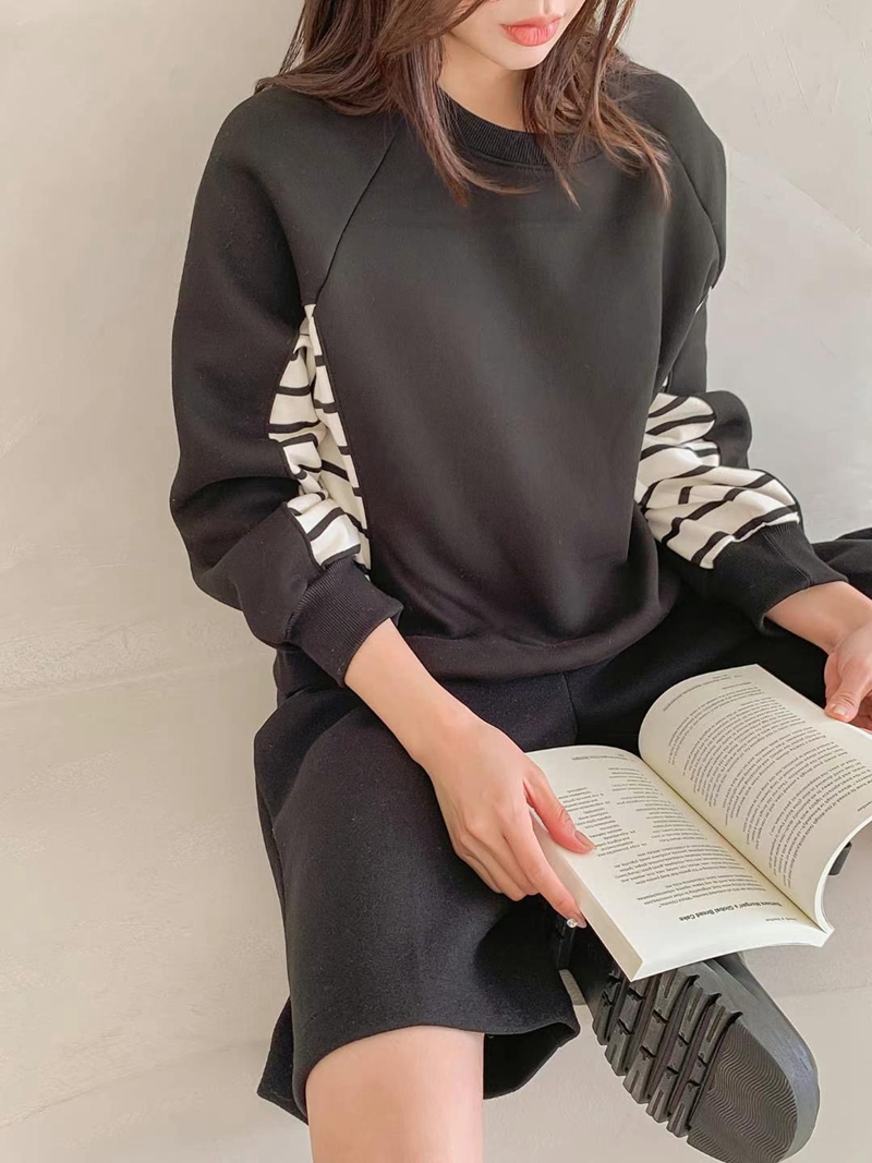 KKANNJUU直郵韓國代購女裝新品人氣真品熱賣推薦職業衛衣加絨KKAMJUU衛衣圖色3