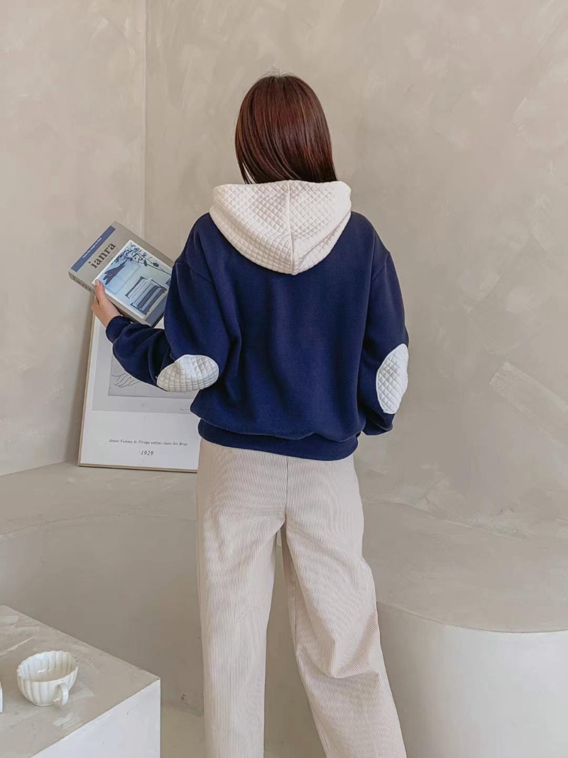 KKANNJUU韓國直郵東大門代購女裝新品時尚24秋冬人氣衛衣加絨KKAMJUU衛衣