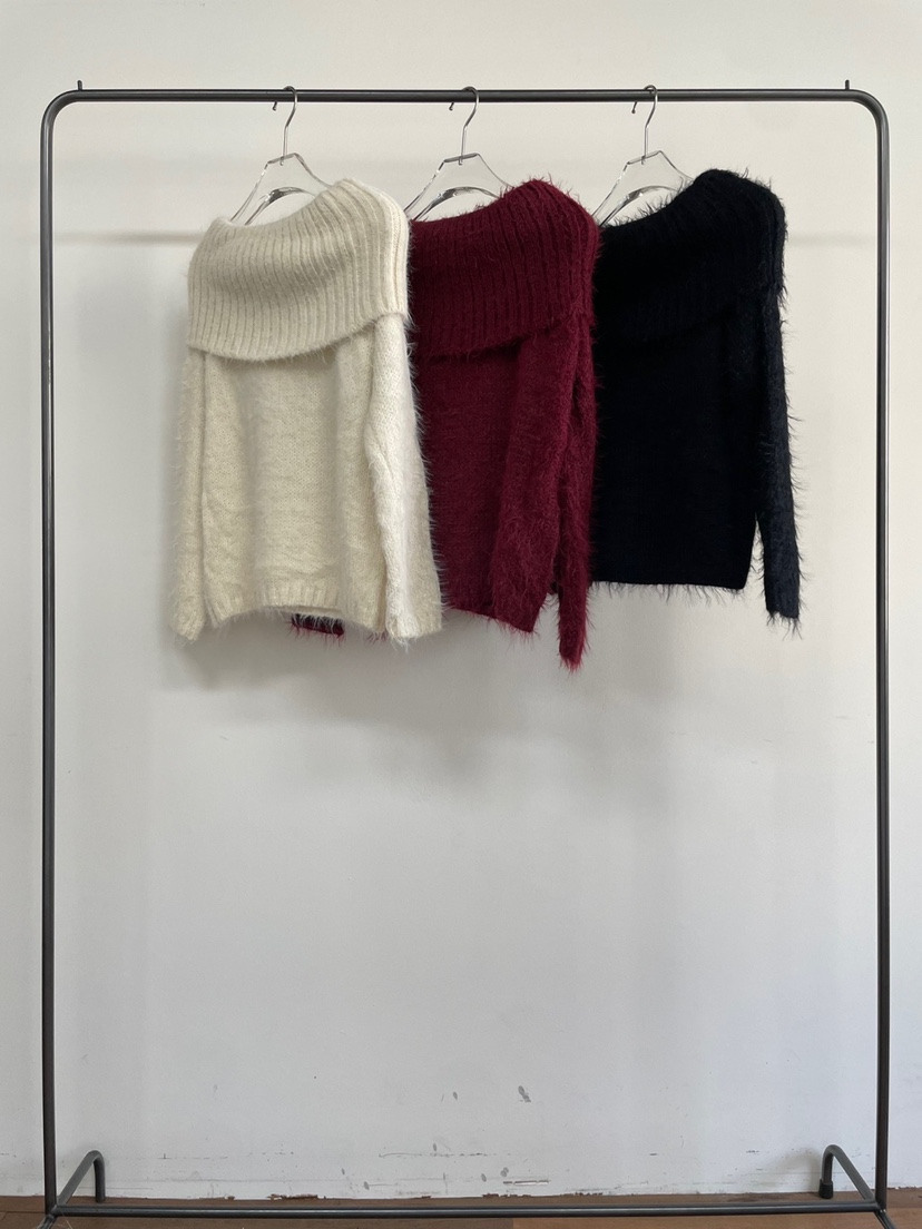 TEXTURE韓國直郵東大門代購女裝新品熱賣時尚推薦人氣24秋冬毛衣待定毛衣