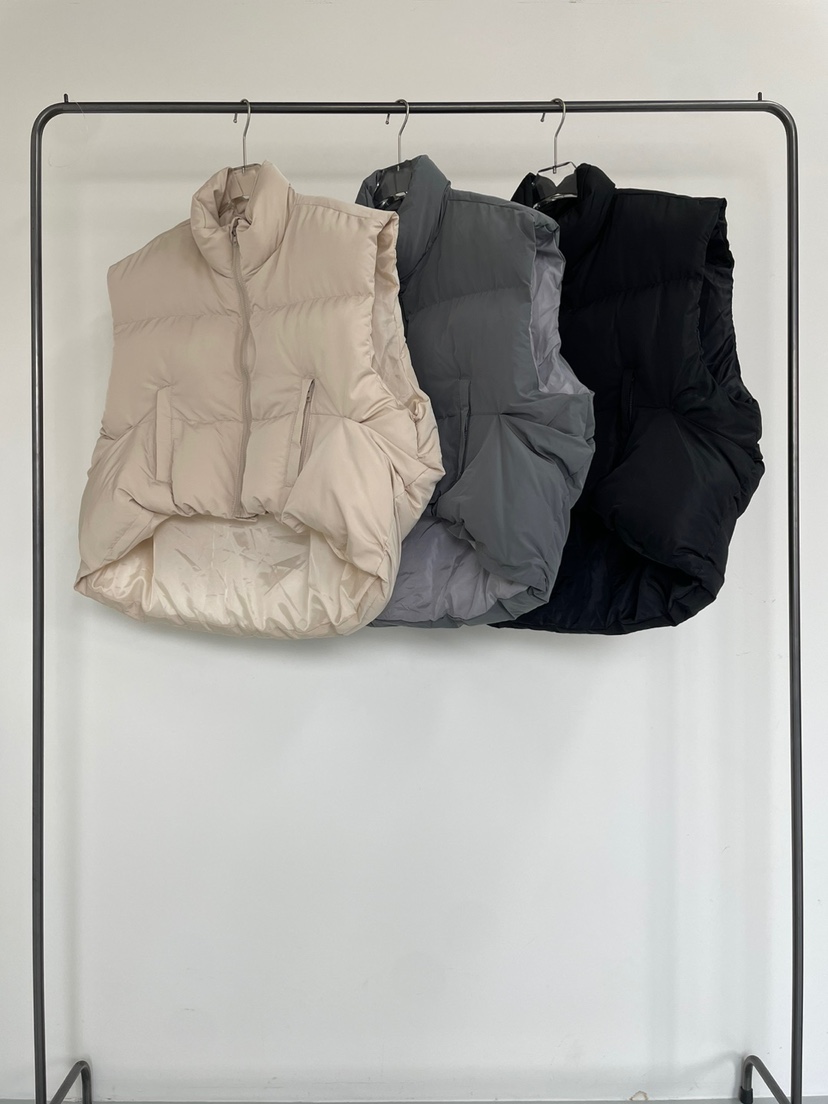 TEXTURE直郵韓國代購女裝新款24秋冬時尚推薦休閑熱賣馬甲填充待定馬甲