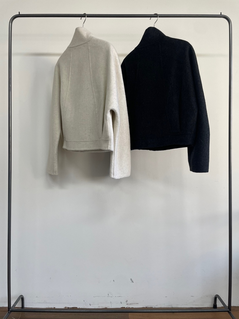 TEXTURE韓國直郵東大門實拍女裝新品真品職業24秋冬夾克喇叭待定夾克