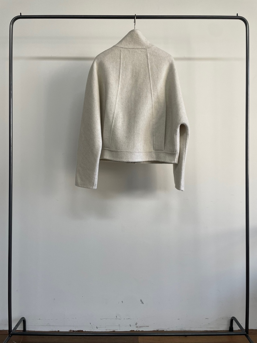 TEXTURE韓國直郵東大門實拍女裝新品真品職業24秋冬夾克喇叭待定夾克