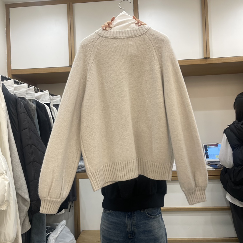 ARCHITEKT韓國直郵女裝新款人氣推薦熱賣職業時尚24秋冬毛衣拉鏈ARCHITEKT毛衣