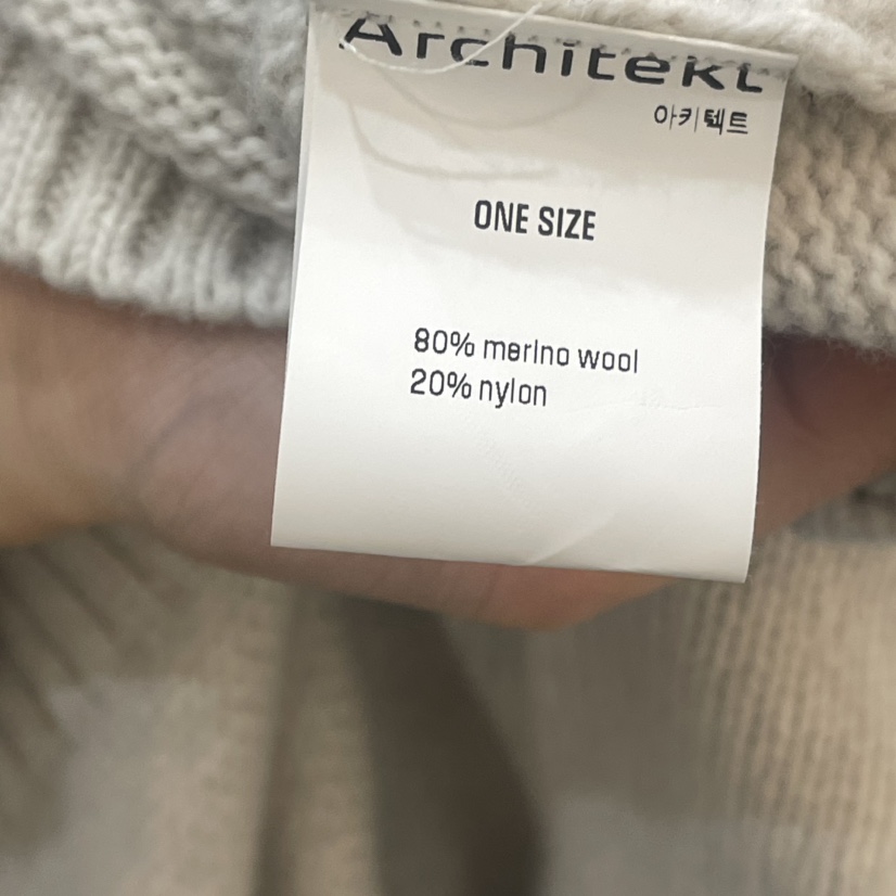 ARCHITEKT韓國直郵女裝新款人氣推薦熱賣職業時尚24秋冬毛衣拉鏈ARCHITEKT毛衣