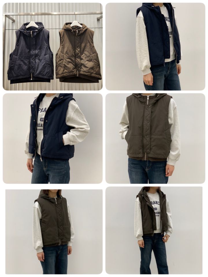 NCODE韓國直郵女裝新品熱賣休閑職業推薦真品24秋冬時尚馬甲NCODE馬甲