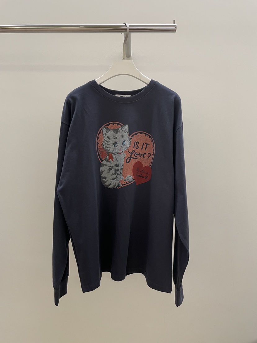 PEBBLE/LAYER韓國直郵女裝新款職業人氣休閑時尚熱賣長袖T恤PEBBLE長袖T恤圖色1