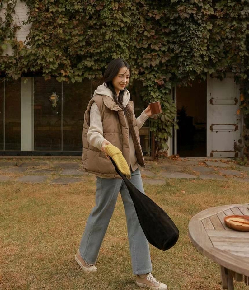 SMILE韓國代購女士新款推薦職業人氣熱賣真品24秋夏馬甲填充SMILE馬甲