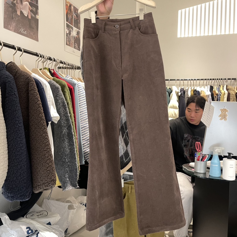 PLATE東大門實拍女裝新品24秋夏真品熱賣時尚推薦職業休閑褲PLATE休閑褲圖色2