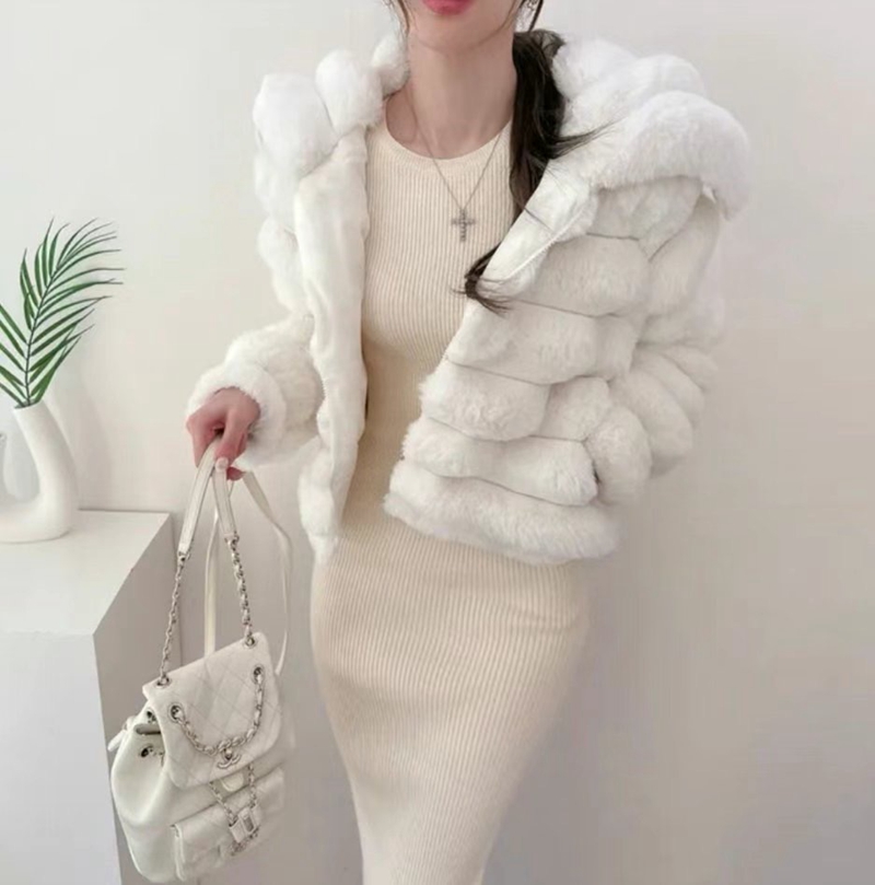 ETEMOY韓國直郵女裝新品真品人氣職業熱賣休閑短款大衣毛皮ETEMOY短款大衣