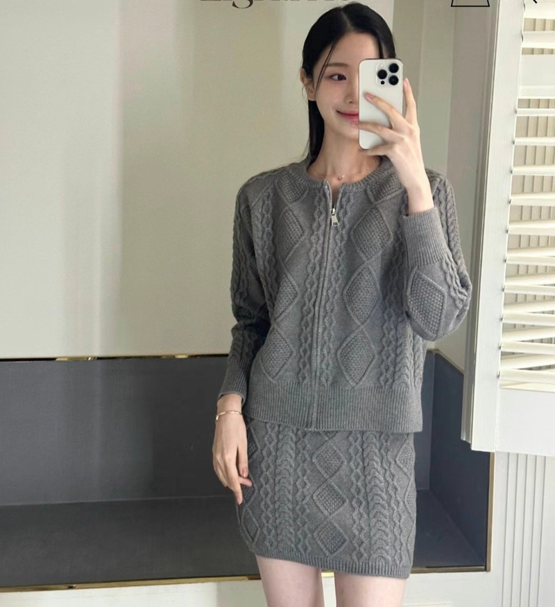 ETEMOY韓國直郵女裝新品休閑職業時尚真品人氣推薦24秋冬套裝ETEMOY套裝圖色2