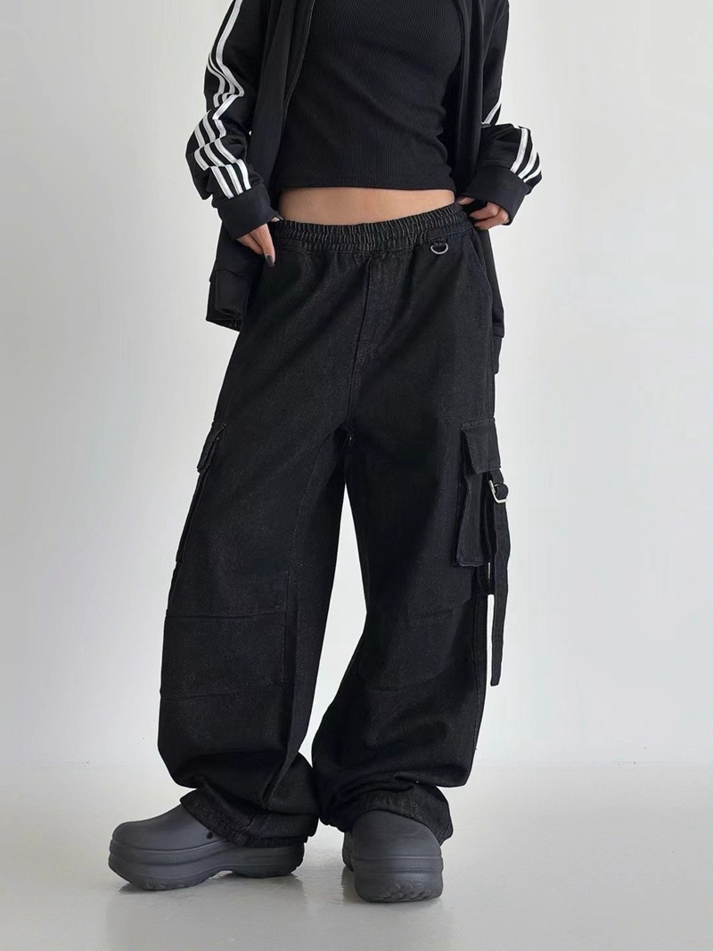 PUBLIC&CO GIRL韓國直郵女裝新款熱賣休閑真品牛仔褲PUBLIC&CO GIRL牛仔褲