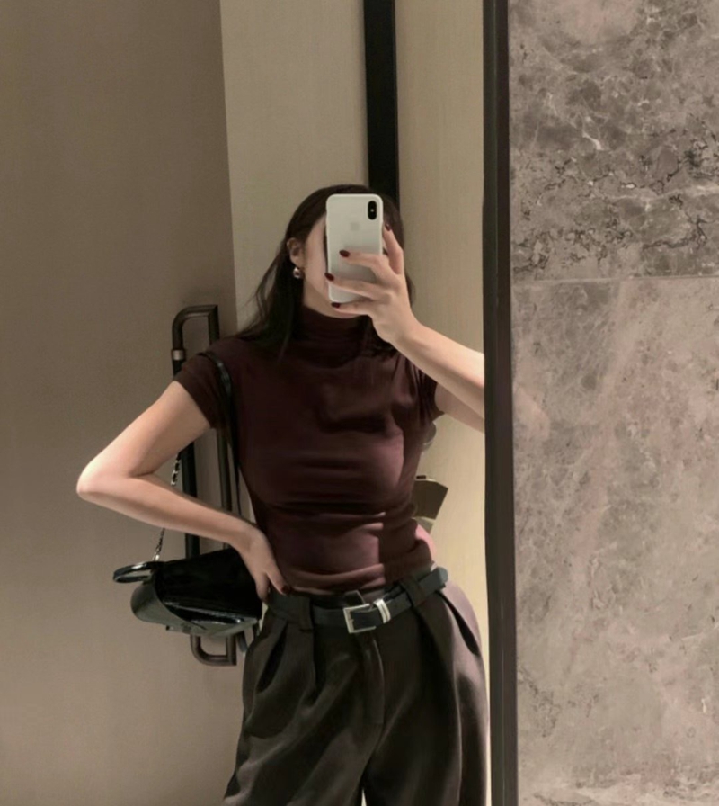 ETEMOY韓國直郵東大門代購女裝新品熱賣職業24秋冬真品休閑T恤ETEMOYT恤