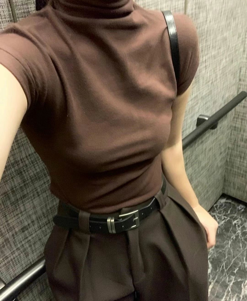 ETEMOY韓國直郵東大門代購女裝新品熱賣職業24秋冬真品休閑T恤ETEMOYT恤圖色1