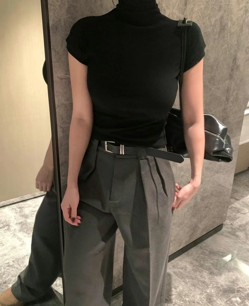 ETEMOY韓國直郵東大門代購女裝新品熱賣職業24秋冬真品休閑T恤ETEMOYT恤圖色2