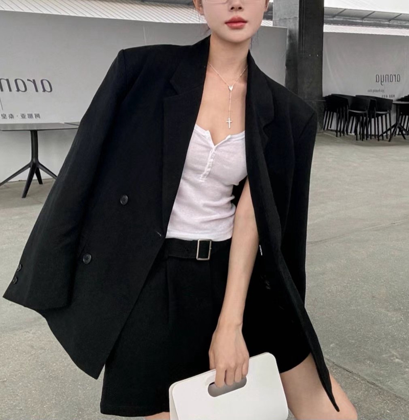 ETEMOY韓國直郵女裝新款時尚24秋冬人氣休閑推薦真品職業夾克ETEMOY夾克圖色1