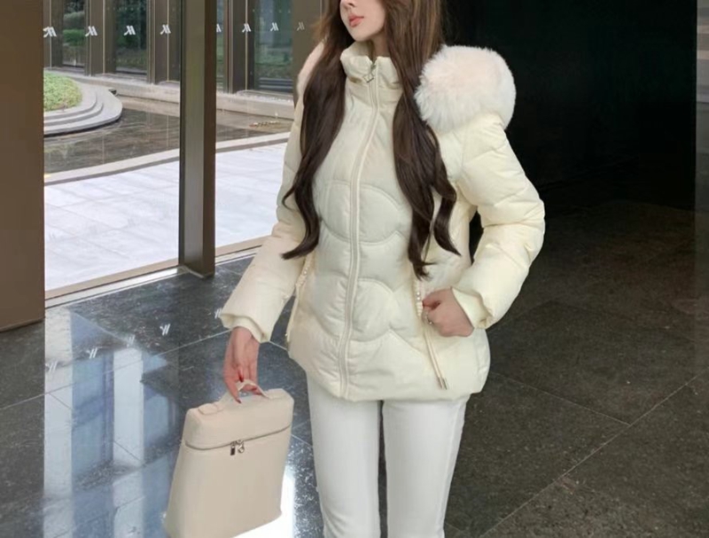 ETEMOY韓國直郵東大門實拍女裝新品推薦24秋冬職業短款棉服ETEMOY短款棉服