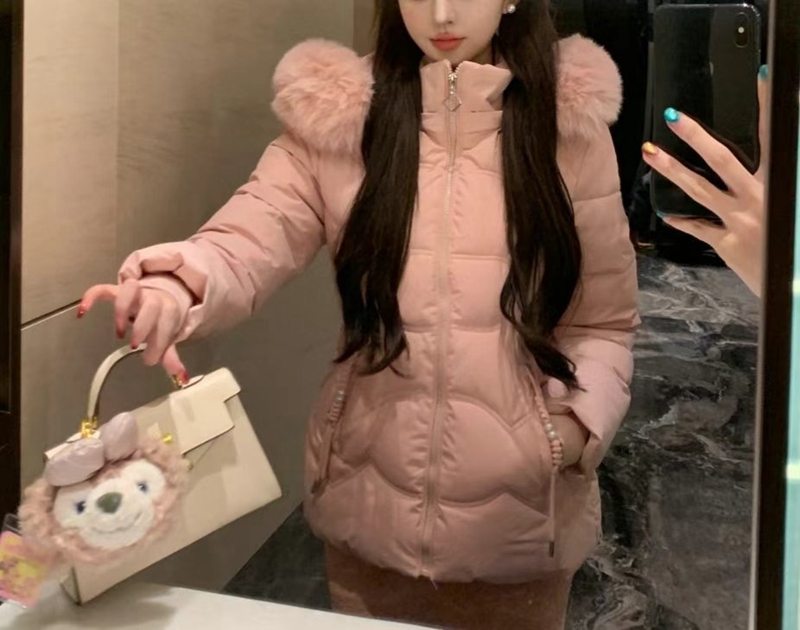 ETEMOY韓國直郵東大門實拍女裝新品推薦24秋冬職業短款棉服ETEMOY短款棉服圖色3