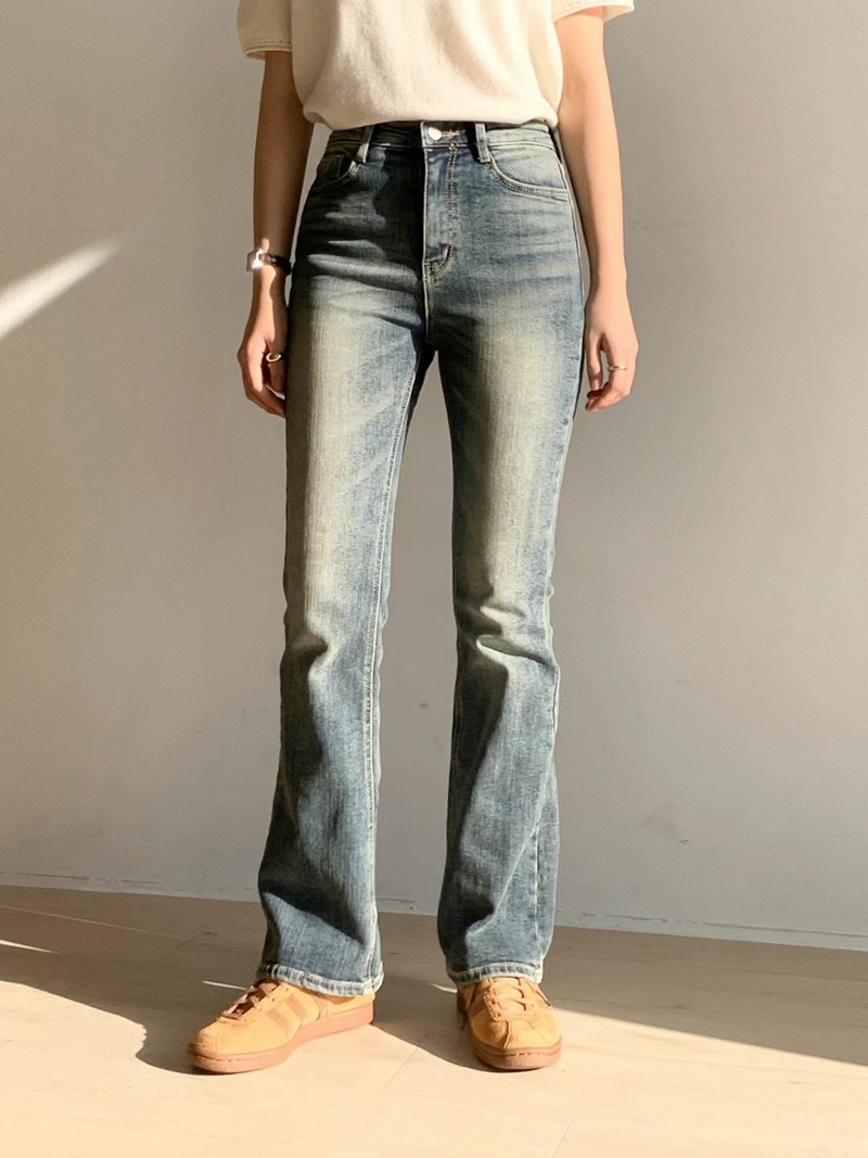 PUBLIC&CO GIRL直郵韓國代購女裝新款熱賣24秋冬牛仔褲PUBLIC&CO GIRL牛仔褲