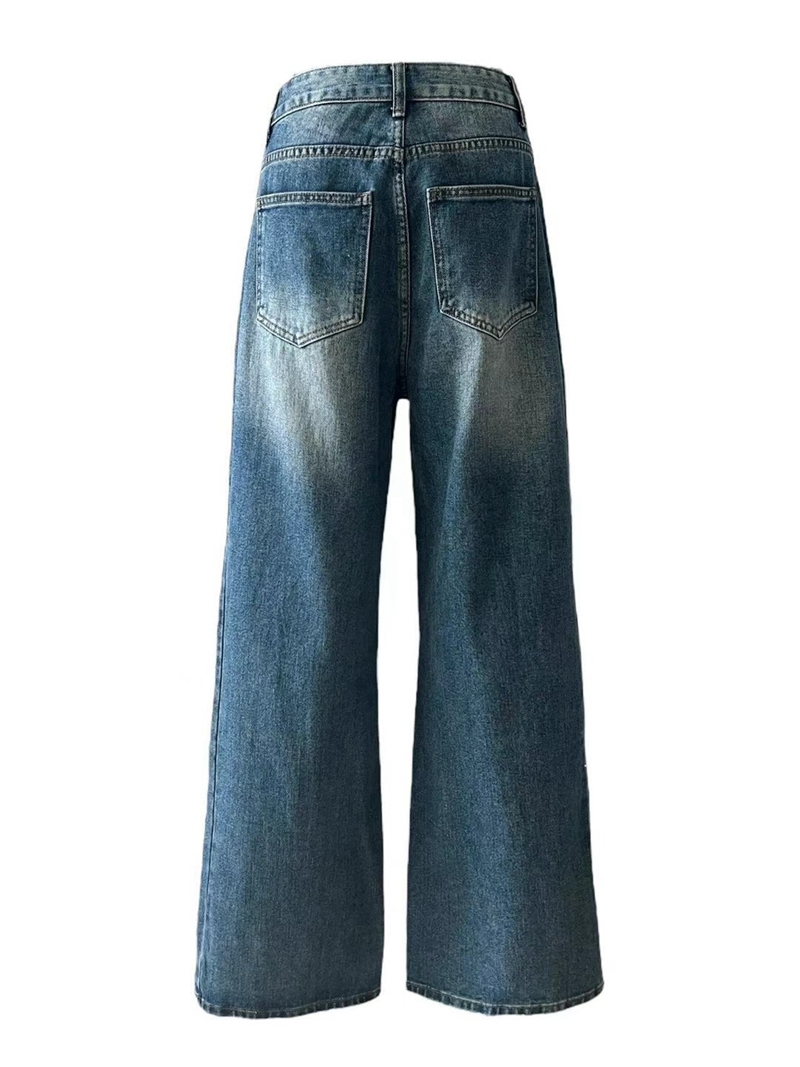 PUBLIC&CO GIRL韓國直郵東大門實拍女裝新品職業牛仔褲PUBLIC&CO GIRL牛仔褲