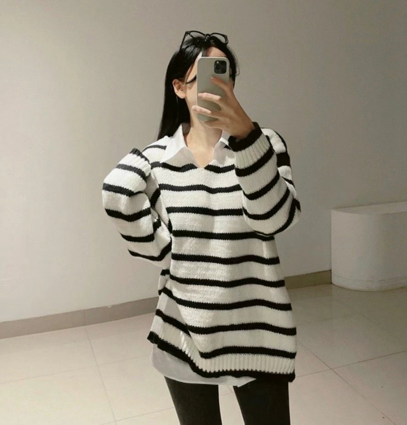 ETEMOY韓國直郵東大門代購女裝新品推薦休閑熱賣時尚針織衫ETEMOY針織衫