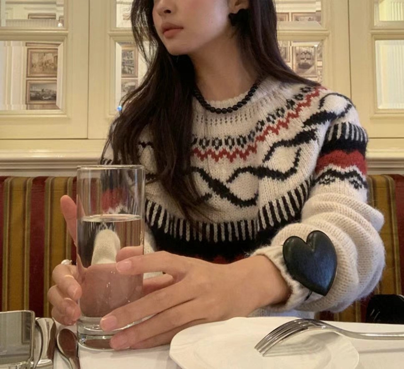 ETEMOY韓國直郵東大門代購女裝新款熱賣24秋冬推薦職業針織衫ETEMOY針織衫