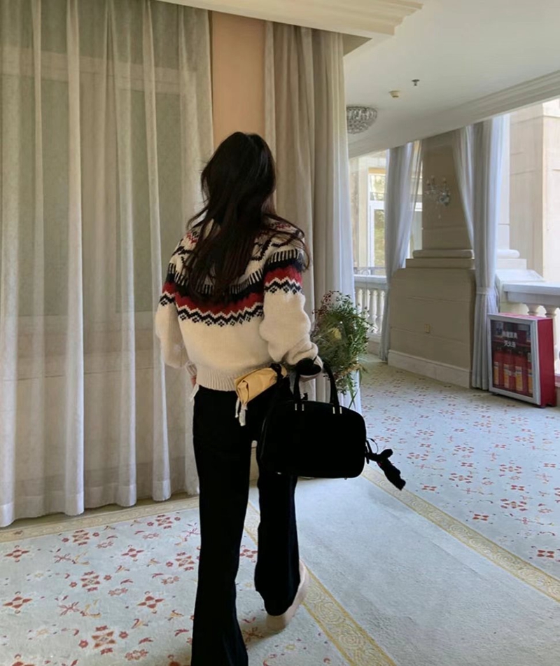 ETEMOY韓國直郵東大門代購女裝新款熱賣24秋冬推薦職業針織衫ETEMOY針織衫