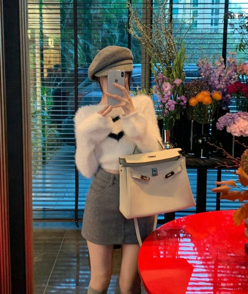 ETEMOY直郵韓國代購女裝新款24秋冬休閑真品推薦人氣針織衫ETEMOY針織衫