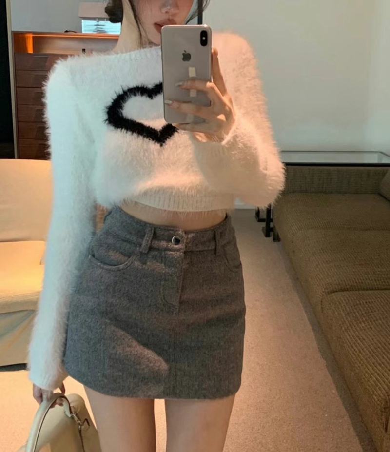 ETEMOY直郵韓國代購女裝新款24秋冬休閑真品推薦人氣針織衫ETEMOY針織衫圖色1