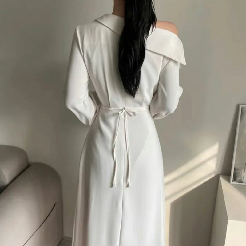 ETEMOY韓國直郵女裝新款24秋冬職業人氣推薦熱賣連衣裙含脖帶ETEMOY連衣裙