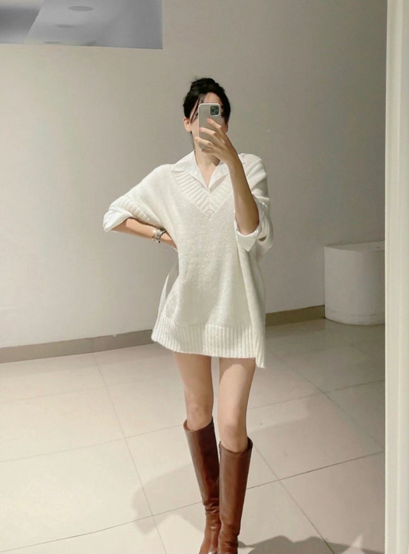 ETEMOY韓國直郵東大門代購女裝新品熱賣職業推薦休閑針織衫ETEMOY針織衫圖色2