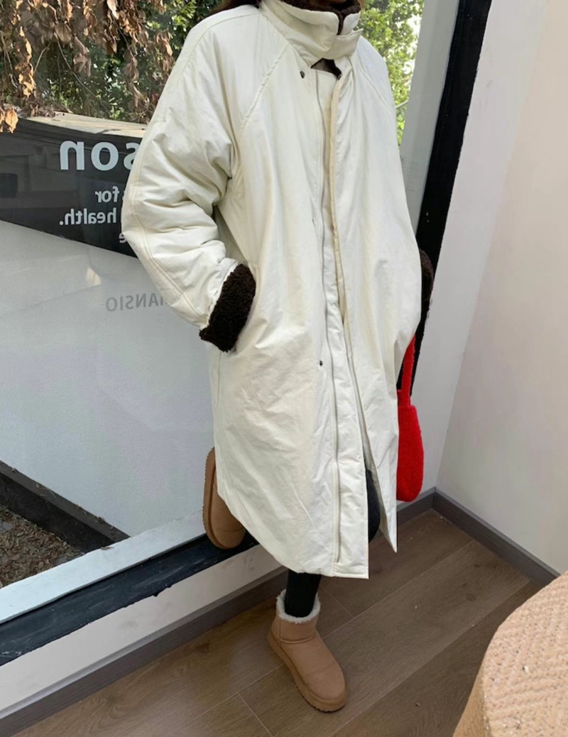 ETEMOY直郵韓國代購女裝新款時尚熱賣休閑真品職業中長款大衣ETEMOY中長款大衣