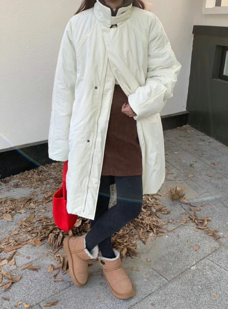 ETEMOY直郵韓國代購女裝新款時尚熱賣休閑真品職業中長款大衣ETEMOY中長款大衣圖色1