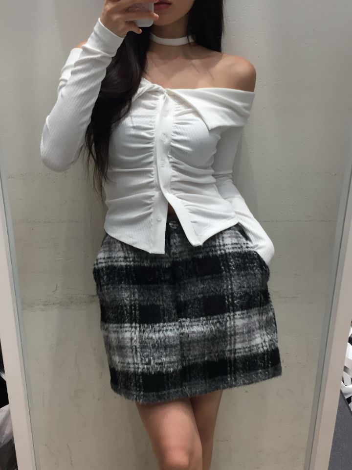 MARS韓國直郵東大門代購女裝新品24秋冬職業推薦長袖T恤含脖帶mars長袖T恤