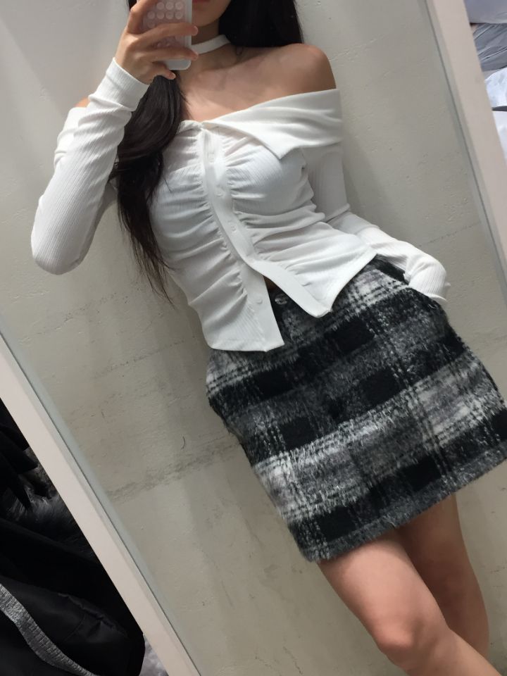 MARS韓國直郵東大門代購女裝新品24秋冬職業推薦長袖T恤含脖帶mars長袖T恤