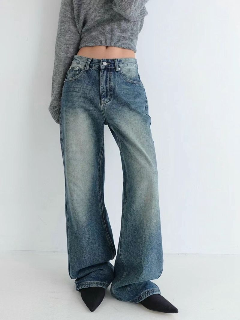 PUBLIC&CO GIRL直郵韓國代購女裝新品真品時尚牛仔褲PUBLIC&CO GIRL牛仔褲