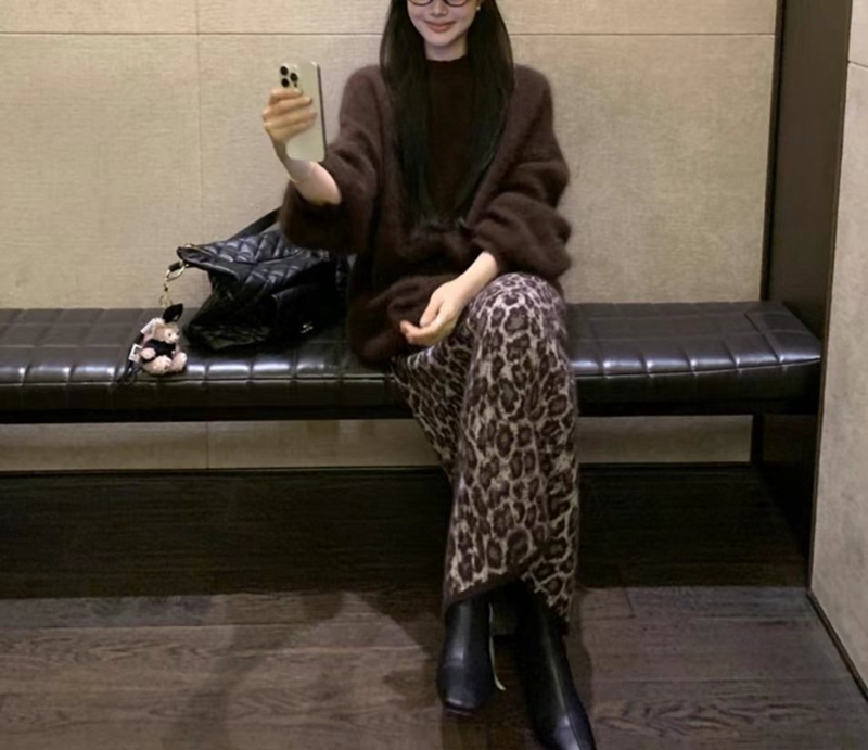 ETEMOY韓國直郵東大門實拍女裝新款人氣休閑真品職業推薦長裙ETEMOY長裙