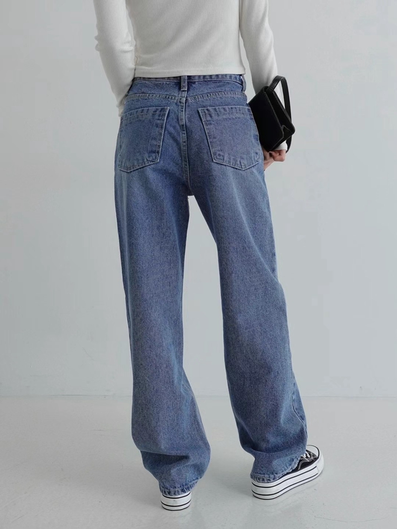 PUBLIC&CO GIRL韓國直郵東大門代購女裝新品職業牛仔褲PUBLIC&CO GIRL牛仔褲