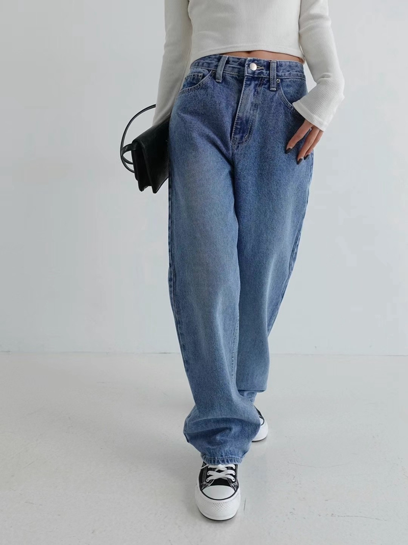 PUBLIC&CO GIRL韓國直郵東大門代購女裝新品職業牛仔褲PUBLIC&CO GIRL牛仔褲
