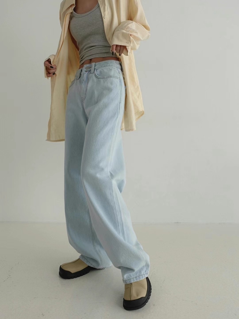 PUBLIC&CO GIRL直郵韓國代購女裝新款推薦熱賣牛仔褲PUBLIC&CO GIRL牛仔褲