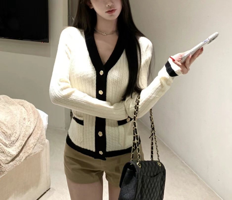 ETEMOY韓國直郵女裝新款人氣休閑24秋冬時尚職業熱賣針織衫ETEMOY針織衫