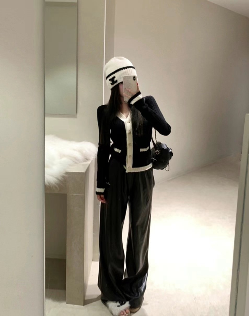 ETEMOY韓國直郵女裝新款人氣休閑24秋冬時尚職業熱賣針織衫ETEMOY針織衫