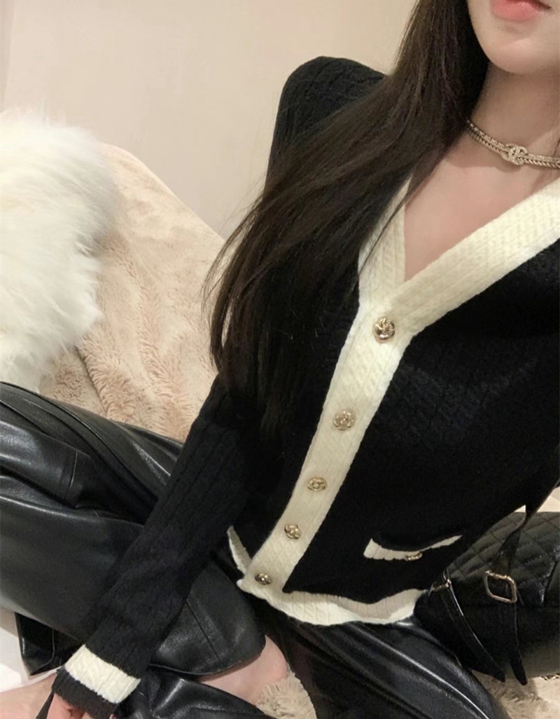 ETEMOY韓國直郵女裝新款人氣休閑24秋冬時尚職業熱賣針織衫ETEMOY針織衫